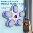 thumbnail image 4 of LSLJS Boxing Machine Smart Music Boxing Machine with LED Light Bluetooth Sensor Wall Mounted Boxing Machine Training Equipment 9 Speeds Punching Music Boxing Home Accessories, 4 of 9