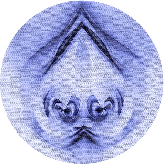 Ahgly Company Tapis de Zone Rond d'Intérieur Lavable à la Machine, Transitionnel, Bleu Ardoise Clair, 7 Pieds Rond