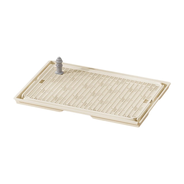 Esquirla Dog Toilet Portable Dogs Potty Train Pads for Small Animals Other Pets Bunny Khaki