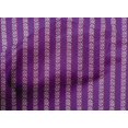thumbnail image 4 of oneOone Cotton Cambric Fabric Dotted Chevron & Leaves Block Print Fabric BTY 56 Inch Wide, 4 of 4