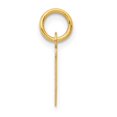 thumbnail image 2 of Diamond2Deal 14K Pendentif Initiale Lettre T en Or Jaune Petit Bloc Incliné pour Femmes, 2 of 5