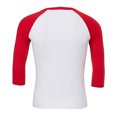 thumbnail image 2 of Bella + Canvas  Adult Triblend 3/4 Sleeve Baseball T-Shirt, 2 of 3