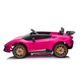 thumbnail image 2 of Licensed 24V Lamborghini Huracan 4×4 Complete Edition 2 Seater Kids Ride On Cars, Leather Seat, Rubber Tires With Remote Control, 2 of 3