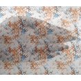 thumbnail image 5 of oneOone Viscose Chiffon Brown Fabric Abstracts Craft Projects Decor Fabric Printed By The Yard 42 Inch Wide, 5 of 5