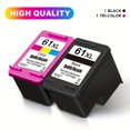 thumbnail image 2 of 61XL Ink Cartridge Compatible For HP61 For HP 61 XL Envy 4500 4502 5530 Deskjet, 2 of 5