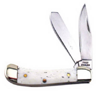 Baby Saddlehorn Pocket Knife, Chestnut, 2-Blade - 15-191CBB