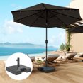 thumbnail image 2 of Outsunny Fillable Patio Umbrella Base Outdoor Umbrella Stand with Wheels, 2 of 10