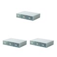 thumbnail image 4 of fastboy Neat And Tidy Storage Box - plify Life With Organized Storage Multilayer Stackable Desk Organizer blue 3 drawer 3Set, 4 of 6