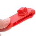 thumbnail image 3 of Tente Clip, Extérieur Design Denté Bâche Clip Coupe-Vent Fixe pour Couverture de Piscine pour Tente de Camping Rouge, 3 of 8
