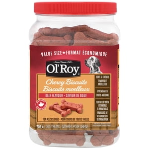 Ol'Roy Chewy Dog Biscuits Beef Flavor