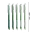thumbnail image 3 of RRJ 5 Pack Retractable Ballpoint Pens, Quick Drying 0.5mm Black Ink Pens, Smooth Writing Pens for Study Exams Office Home, Large Capacity 5ml Ink Pens, Click Button Pens for Study Professionals, 3 of 6