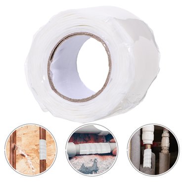 OUNONA Ruban d'Étanchéité Caoutchouté pour Réparation de Tuyaux Ruban de Conduit Robuste pour Étanchéité Anti-Fuite pour Plomberie et Usage Extérieur