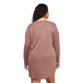 thumbnail image 3 of George Women's Plus Henley Nightshirt, 3 of 6