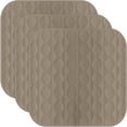 thumbnail image 1 of Canadian Linen Alèses pour Chaise d'Incontinence 20 Pouces X 20, Lot de 3, Lavables, Imperméables, Douces et Absorbantes, 100 % Coton, Alèse Réutilisable Protectrice pour Siège d'Auto, Beige, 1 of 9
