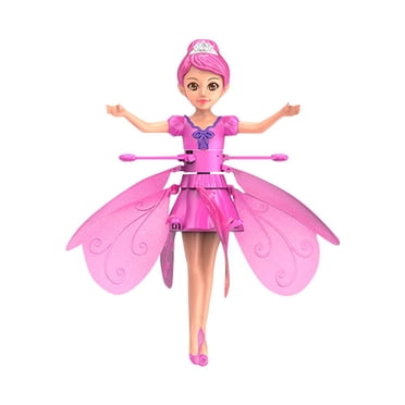 SDOTXA Flying Fairy Toys Pink Magical Flying Pixie Toy Doll Girls Gifts Kids Toys for Girls Ages 6 and Up