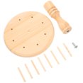 thumbnail image 3 of KAKOWELY Porte-Bobine Porte-Bobine en Bois Support de Fil Support de Fil en Bois Étagère à Fil de Table Organisateur de Fil à Broder6.3"X4.92"X4.92 Pouces, 3 of 4