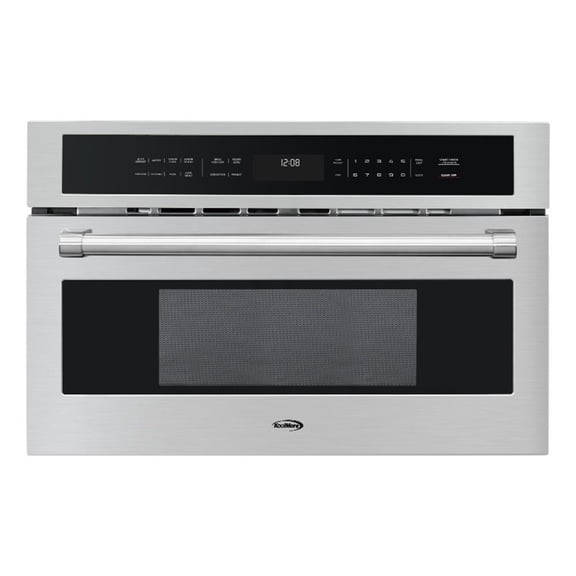 Pemberly Row Four à Micro-Ondes Intégré de 30 Pouces avec Four à Convection et Friteuse à Air Chaud