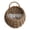 Brown, variant on Woven Hanging Basket, Usavan Natural Wicker Wall Decor Storage Basket, Breathable Flower Pot for Indoor Outdoor Garden Patio Balcony