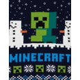 thumbnail image 5 of Minecraft Boys Blue Christmas Jumper, 5 of 5