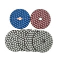 thumbnail image 3 of 7PCS 4 Pouces Fixés Tampons de Polissage Diamant Sec pour Marbre de Béton de Granit, 3 of 7