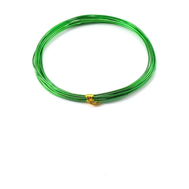 3mm Anodized Aluminum Wire, Rustproof Flexible Craft Wire, 2M Long Easy Bending Cutting Wire for Jewelry Making, Sculpting, Floral Arranging and DIY Craft Projects