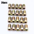 thumbnail image 1 of 20 Pcs Écrous de Tube Évasés Inversés 3/8-24 Compatibles avec Conduite de Frein de Tube 3/16 Po, 1 of 8