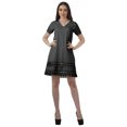 thumbnail image 1 of Moomaya Femmes Plage Uni Grande Taille Coton Flex Tenue d'Été Robes pour Dames, 1 of 5