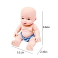 thumbnail image 4 of C Water Play Nurturing Doll Set, With Blinking Feature And Bathtime Gear, Pretend Care Toy For Kids Educational Activity, 4 of 7