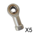 thumbnail image 1 of DYNWAVECA 5-6pack Mini Air Cylinder Female Thread Joint Rod Ends Bearings x 5 Pcs, 1 of 7