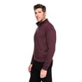 thumbnail image 4 of George Men's Quarter Zip Sweatshirt, 4 of 6