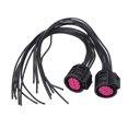 thumbnail image 2 of Headlight Connector Wiring Harness, Headlight Connector Plug Pigtail Round Head 68285243AA Impact Resistant 2PCS  for Car, 2 of 7