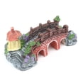 thumbnail image 1 of jesticaly Resin Castle Aquariums Decoration Simulation Turtle Climbing Three Eye Bridge 1Set, 1 of 6