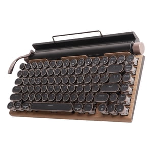 Clavier mécanique de machine à écrire,Clavier de machine 83 Clés Bluetooth Mechanical Clavier TypeWriter Keyboard Performances haut de gamme