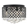thumbnail image 1 of Living District LD5010F13MB Tully 4 Light Matte Black Flush Mount, 1 of 1