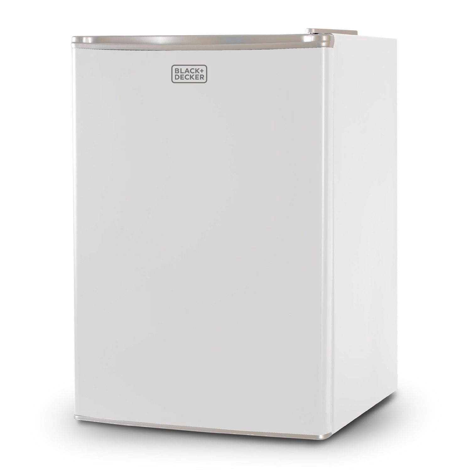 Black + Decker BCRK25W Compact Refrigerator Energy Star Single Door Mini Fridge with Freezer, 2.5 Cubic Ft., White