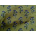 thumbnail image 4 of oneOone Cotton Cambric Fabric Leaves & Floral Block Print Fabric BTY 56 Inch Wide, 4 of 4