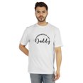 thumbnail image 1 of Inkmeso T-Shirt à Col Rond pour Hommes avec Imprimé Graphique Promoted To Daddy€ pour Papa pour la Première Fois, 1 of 7