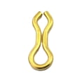 thumbnail image 1 of ZheElen 100pack/lot Compact And Portable Sinkers Wire Eye For Fishing Trips Strong And Durable Easy Gold, 1 of 6