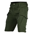 thumbnail image 4 of DPTALR Men's Summer Color Outdoors Casual Multi-pocket Sport Shorts Pants, 4 of 7