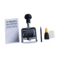 thumbnail image 3 of Rongfmy Numbering Machine Metal Auto Number Stamp for Serial Number Tickets Numbers 10 digits, 3 of 9