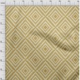 thumbnail image 4 of oneOone Polyester Spandex Mustard Yellow Fabric Geometric Craft Projects Decor Fabric Printed By The Yard 56 Inch Wide, 4 of 4
