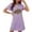 Purple, variant on Sakmal Green Moomoo Womens Cute Short Sleepshirt Short Sleeve Heart Print Nightgowns for Women