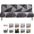 thumbnail image 1 of 2024 Armless Futon Sofa Bed Cover  Stretch Sofa Couch Slipcovers Without Armrests  Printed Furniture Protector Cover  9 Colors, 1 of 8
