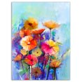 thumbnail image 2 of Design Art - Peinture Aquarelle Abstraite Florale, 2 of 4