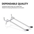 thumbnail image 3 of Abody 140Pcs Metal Pegboard Hooks Organizer Assortment Kit Peg Locks Hanging Applications, 3 of 5