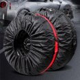thumbnail image 1 of maskred Protective Spare Tire Cover For Car Waterproof And Sun Proof And Delamination black silver L, 1 of 6
