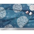 thumbnail image 2 of Soimoi Poly Georgette Fabric Mandala Decorative Print Sewing Fabric Yard 42 Inch Wide, 2 of 3