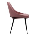 thumbnail image 3 of MOE'S Home SEDONA DINING CHAIR PINK VELVET-M2, 3 of 6