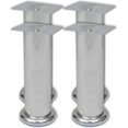 thumbnail image 1 of 4 Round Sofa Legs Chrome 180 mm, 1 of 2