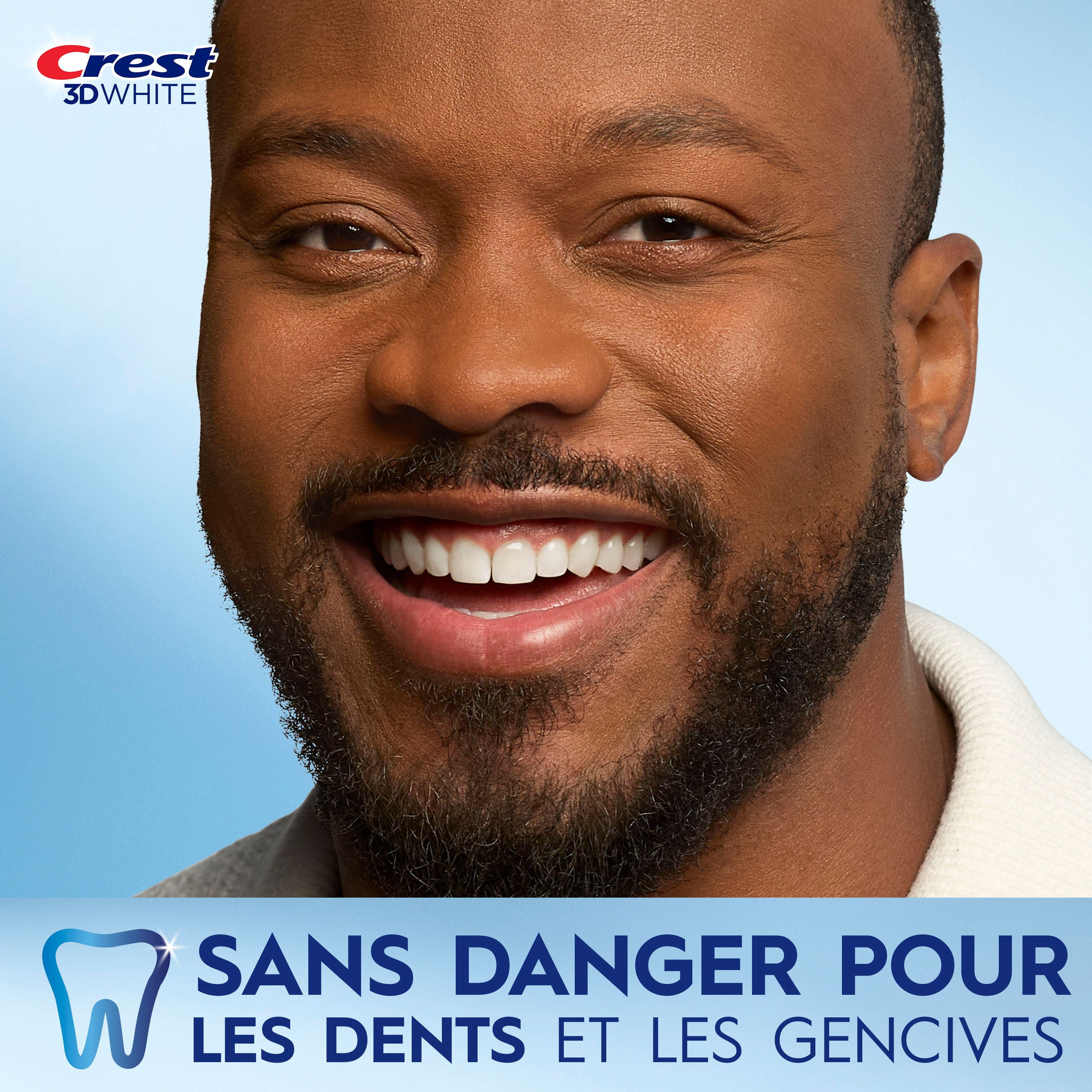 Crest 3DWhitestrips Effet Brillance 3 Jours Trousse de Blanchiment des Dents à Domicile, 3 Traitements, des Dents Plus Blanches en 3 Jours
